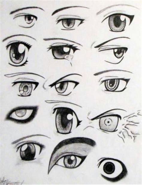 Girl Anime Eyes Drawing Step by Step - Cowart Throu1968