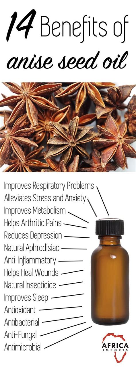 14 Ways that Aniseed Essential oil improves your health – Infographic | Essential oils, Stress ...