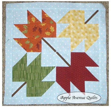 Quilt Inspiration: Free Pattern Day ! Autumn Leaves quilts