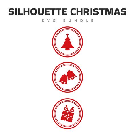 Silhouette Christmas SVG | Master Bundles