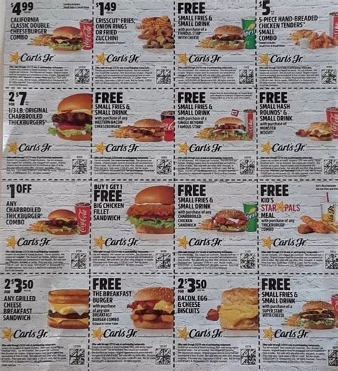 Carls Jr Printable Coupons