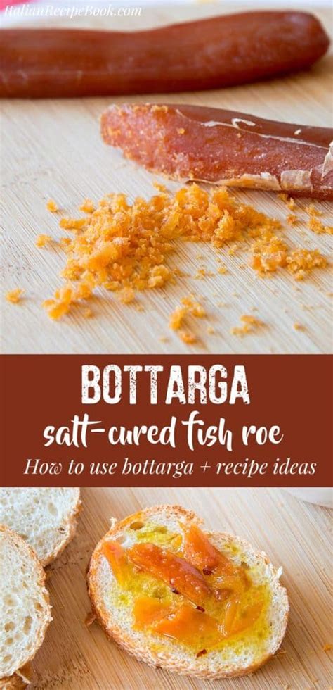 Bottarga {What Is Bottarga & How To Use It} : Italian Recipe Book