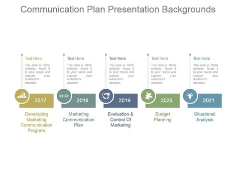 Communication Plan Presentation Backgrounds | PowerPoint Templates ...