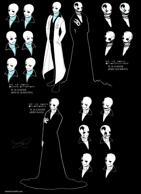 W. D. Gaster by Issane on DeviantArt