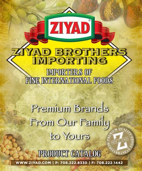 2019 Ziyad Brothers Importing Product Catalog by Ziyad Brothers ...