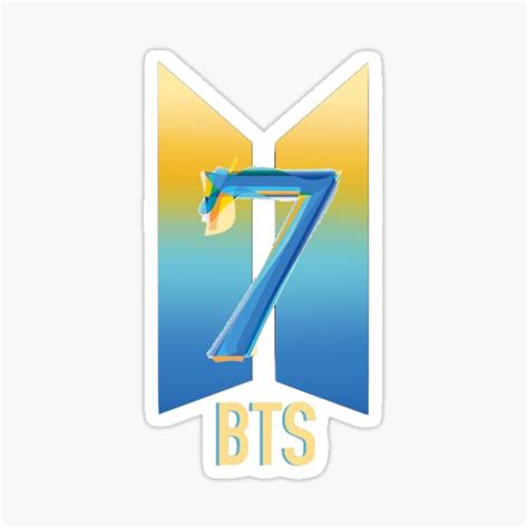 "BTS-Map of the Soul 7" Sticker for Sale by lrdselena | Redbubble