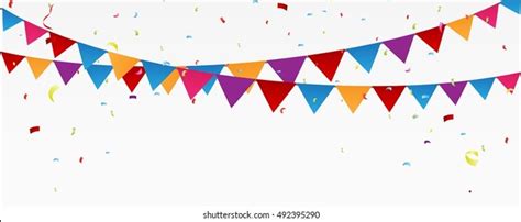 Birthday Celebration Banner Stock Vector (Royalty Free) 492395290 | Shutterstock