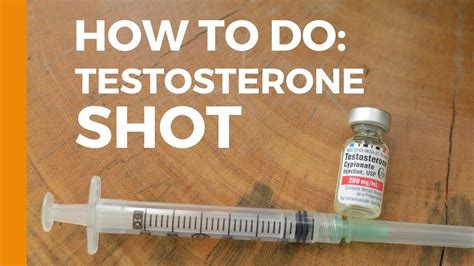 How to do: Testosterone Injection - YouTube