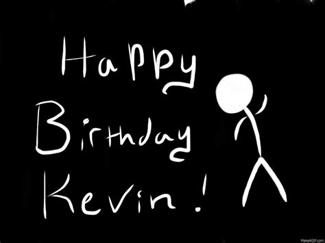 Happy Birthday Kevin on Make a GIF