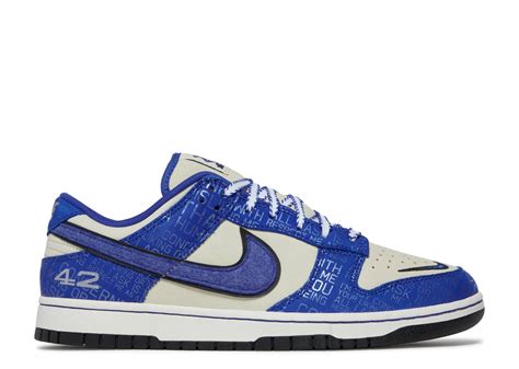 Dunk Low 'Jackie Robinson' - Nike - DV2122 400 - racer blue/racer blue/coconut | Flight Club