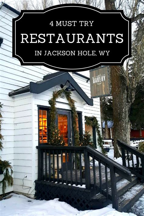 Lexi and Lady4 Must Try Restaurants in Jackson Hole, Wyoming