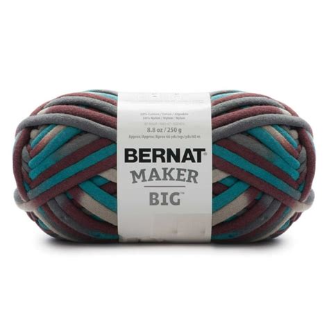 Bernat Cotton Maker Big Yarn (250g/8.8 oz), Mountainside Varg - Walmart.com - Walmart.com