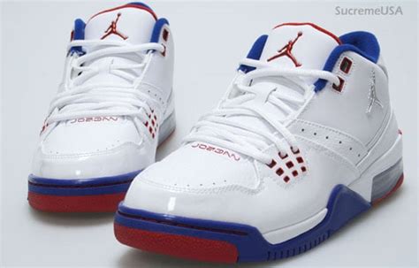 Air Jordan Flight 23 White / Metallic Silver - Blue Ribbon - Varsity ...