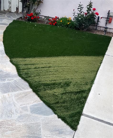 Mowing a lawn with fake grass : r/Whatcouldgowrong