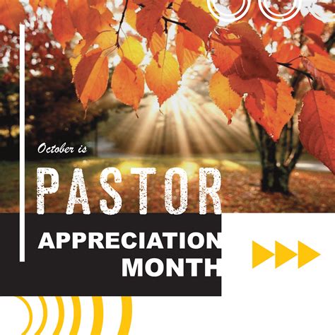 Pastor Appreciation Month - Social Media Post :: Behance