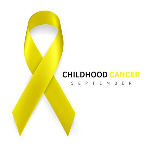 Childhood Cancer Ribbon Clip Art