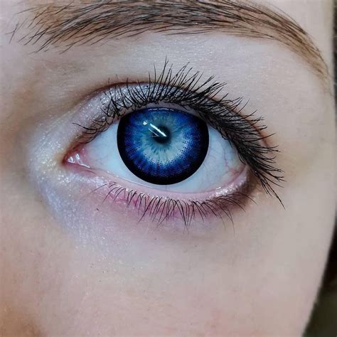 TTDeye Blue-Purple Colored Contact Lenses | Blue eye color, Dark blue eyes, Electric blue eyes