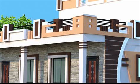 50+ perfect parapet wall designs for your dream house - Dk3dhomedesign