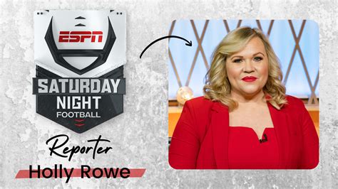 Holly Rowe - ESPN Press Room U.S.