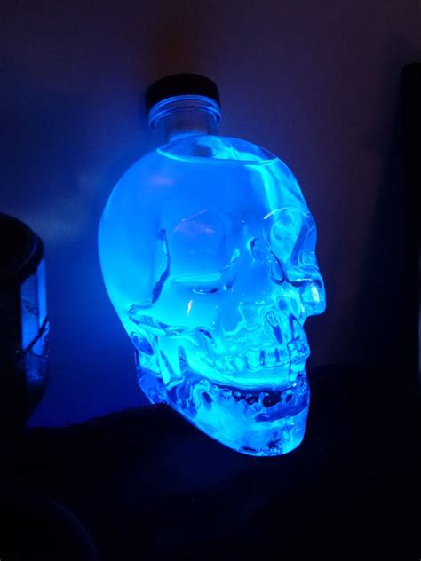 Lady Ford's Blog About Everything!: Black Light Magic | Skull light, Crystal skull vodka, Skull ...