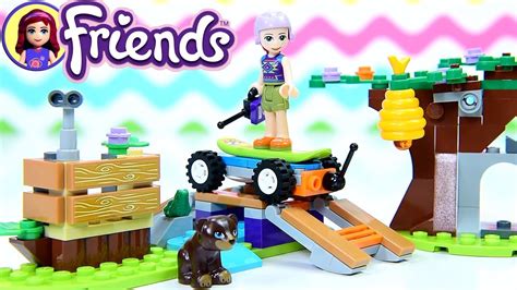 Lego Friends Mia's Forest Adventure Set Build - Kids Toys - YouTube