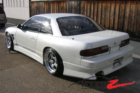 Nissan S13 Silvia M Style +50MM Wide Rear Fenders FRP (Coupe) - ROCKETZ ...