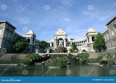 Palais longchamp stock image. Image of high, grand, summer - 2454051