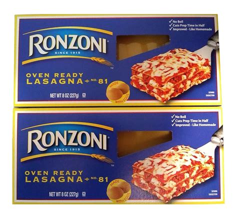 Ronzoni Lasagna Recipe No Boil | Bryont Blog