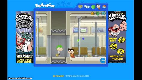 Poptropica Super Power Island Part 1 - YouTube