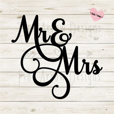 Mr & Mrs. Svg, Mr and Mrs Cake Topper Svg, Wedding Cake Topper Svg, Mr and Mrs Wedding Svg, Mr ...