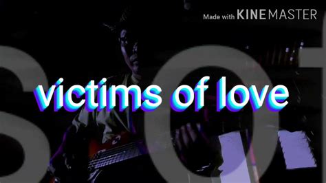 Victims of love (guitar cover) - YouTube