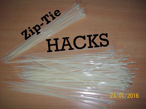 Zip-Tie Hacks !!! : 9 Steps (with Pictures) - Instructables