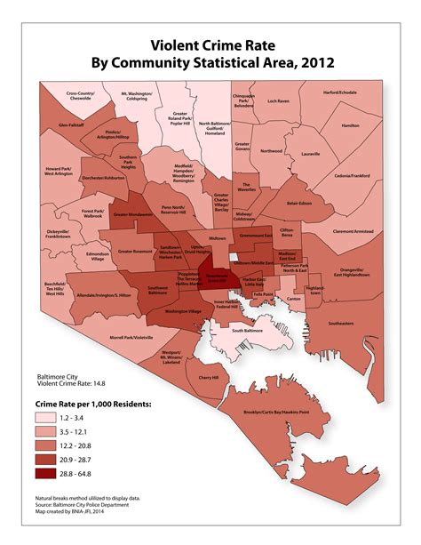 Gallery: Vital Signs 12 Crime and Safety Maps | BNIA – Baltimore ...