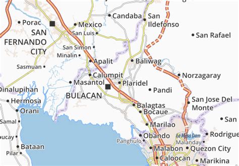 MICHELIN Plaridel map - ViaMichelin