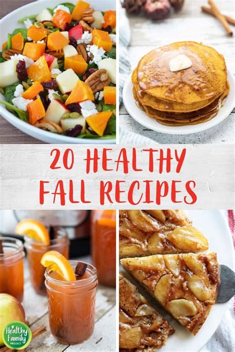 20+ Healthy Fall Recipes - Healthy Family Project