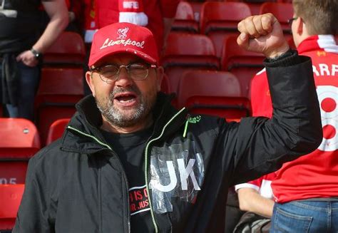 Liverpool Fan Dressed Jurgen Klopp During Editorial Stock Photo - Stock ...