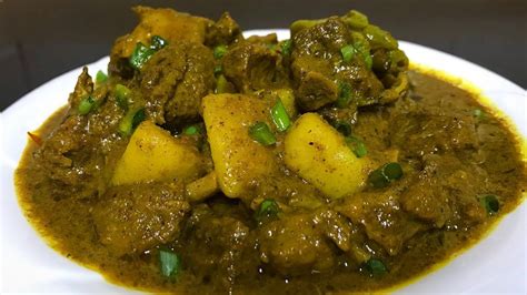 Curried Goat, cook in fresh coconut milk. Best tasting! - YouTube ...