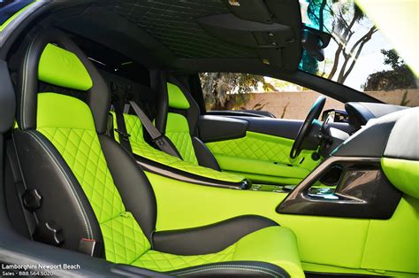 Lamborghini Murcielago LP640 With Acid Green Interior for Sale ...