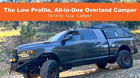 Skinny Guy :: The Low Profile, All-in-One Overland Camper - YouTube