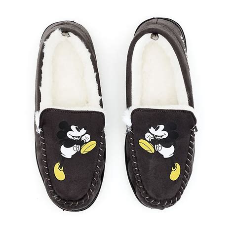 Disney Store Mickey Mouse Slippers For Adults | Mickey mouse slippers ...