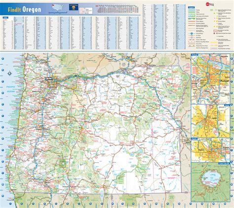 Oregon State Parks Map - Printable Map