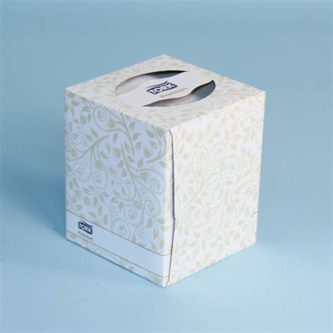 Tork SCA Paper Products - Tork Facial Tissue Cube Box TF6910