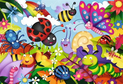 Cute Bugs Jigsaw Puzzle | PuzzleWarehouse.com