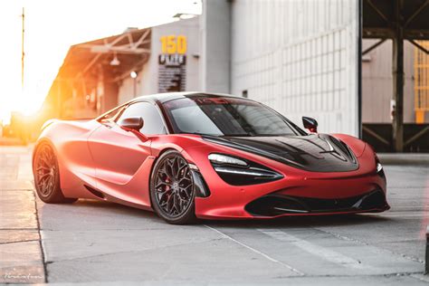 Red Mclaren 720s - Brixton Forged™