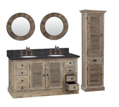 60 Inch Double Sink Bathroom Vanity in Natural Oak