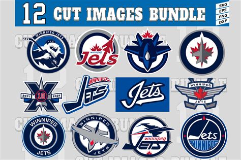 12 Styles NHL Winnipeg Jets Svg, Winnipeg Jets Svg, Winnipeg Jets ...