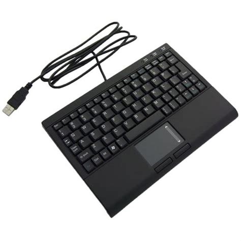 Solidtek Mini USB Keyboard with Touchpad KB-ASK3410UB - DSI-Keyboards.com