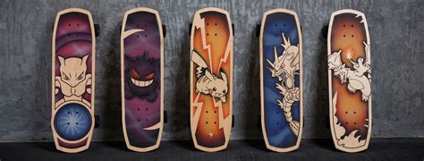 Stunning Pokemon Skateboards Hit The Pokemon Center In February - GameSpot