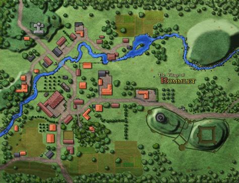 13 Mapas de vilarejos para sua aventura de RPG | Help RPG