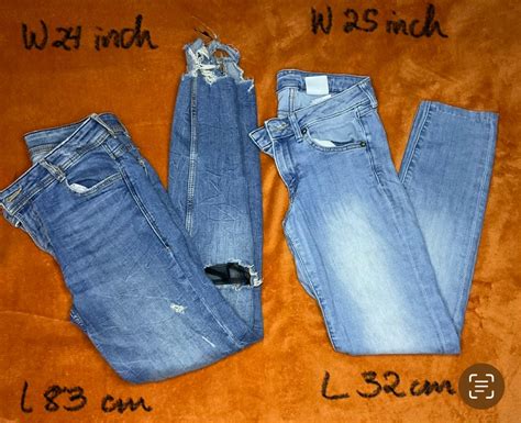 BUNDLE skinny jeans, Women's Fashion, Bottoms, Jeans on Carousell